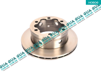 Тормозной диск вентилируемый задный  ( спарка )