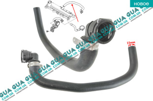 Патрубок вентиляции картерных газов / сапун ( шланг, трубка )   