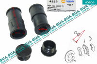 Ремкомплект направляющих  суппорта ( пыльник / заглушка 2шт. ATE )