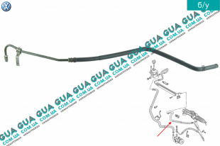 Шланг / патрубок гидроусилителя ( трубка низкого давления ГУРа )   