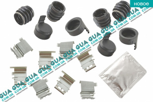 Планка суппорта / фиксатор тормозных колодок передних / задних ( BREMBO к-кт )   