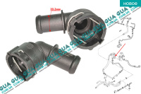 Фланец системы охлаждения ( cоединительная муфта  )