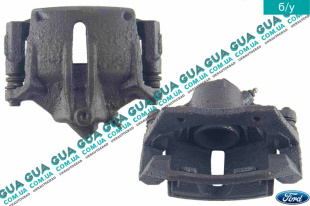 Суппорт передний вентилируемый правый   