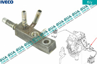 Тройник топливной системы Peugeot / ПЕЖО BOXER II 2002-2006 / БОКСЕР 2 02-06 2.8HDI (2798 куб.см.)
