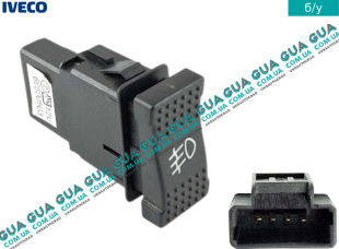 Кнопка ( включатель света противотуманок )   