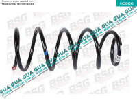 Пружина передняя ( 90 PS ) Ford / ФОРД CONNECT 2002-2013 / КОННЕКТ 02-13 1.8DI (1753 куб.см)