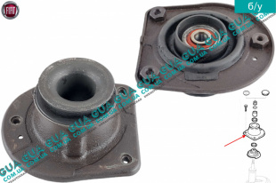Опорная подушка / опора переднего амортизатора ( стойки ) с подшипником правая   