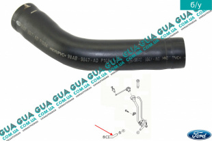 Патрубок / трубка топливной системы ( заливной горловины бака )   
