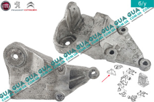 Кронштейн подушки крепления двигателя ( правый )   
