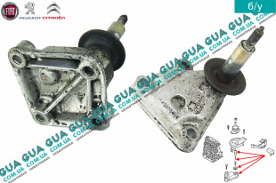 Кронштейн крепления опоры / подушки двигателя / КПП   