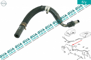 Патрубок / трубка топливной системы Suzuki / СУЗУКИ IGNIS 2003-2006 1.3DDIS (1248 куб. см.)