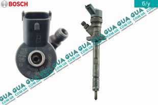 Форсунка дизельная электронная  Fiat / ФИАТ SCUDO 220 2004-2006 / СКУДО 220 04-06 2.0v16 HDI (1997куб.см.)