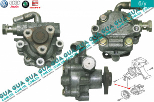 Насос гидроусилителя руля ( ГУР / гидроусилитель руля)   