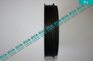 Шкив коленвала демпферный 6 ручейков ( Шкив коленчатого вала ) Ford / ФОРД MONDEO III 2001-2007 / МОНДЕО 3 2.0  16V DI/TDDI/TDCI (1998 куб.см.)