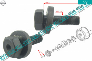 Болт / винт шкива коленвала M12X1.25X50 Nissan / НИССАН SUNNY N14 / САННИ Н14 1.6i (1597 куб. см.)