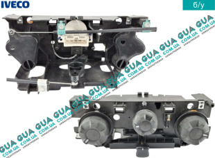 Блок управления печкой ( переключатель / регулятор отопителя без кондиционера )   