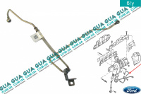 Трубка подачи масла на турбину