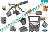 Фишка / розъем / штекер з проводами блока управления печкой ( комплект )