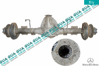 Мост ведущий задний двухкатковый 52:11 ( спарка ) с ABS ( АБС ) дисковые тормоза