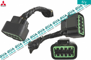 Фишка / разъем проводки АКПП коробки переключения передач 7 контактов   