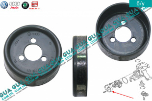 Шкив водяного насоса ( помпы )   