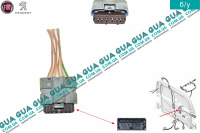 Фишка / разъем / штекер з проводами замка передних / правой сдвижной / левой распашной двери