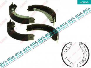 Тормозные колодки задние ( барабанные )   