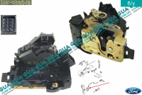 Замок двери передней правой электрический Ford / ФОРД FOCUS I 1998-2004 / ФОКУС 1 98-04 1.4 V16 (1388 куб. см.)