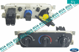 Блок управления печкой ( переключатель, регулятор отопителя )   