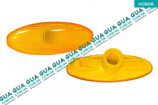 Указатель поворота боковой повторитель желтый ( поворотник )   