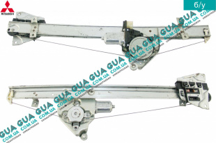 Стеклоподъемник передний правый электрический Mitsubishi / МИТСУБИСИ PAJERO IV 2006- / ПАДЖЕРО 4 06- 3.2DI-D (3200 куб.см.)