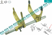 Вилка включения 1-2 / 5-6 передачи коробки передач КПП PK6 / PF6