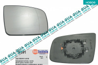 Вкладыш зеркала заднего вида правый с подогревом 11-