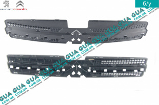 Решетка радиатора Peugeot / ПЕЖО PARTNER M59 2003-2008 / ПАРТНЕР М59 03-08 1.9D (1868 куб.см.)