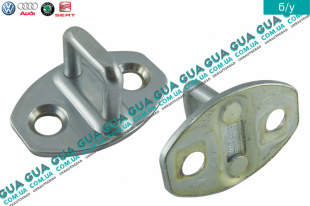 Скоба замка двери левой / правой ( фиксатор / зацеп / петля )   