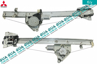 Стеклоподъемник передний левый электрический Mitsubishi / МИТСУБИСИ PAJERO IV 2006- / ПАДЖЕРО 4 06- 3.2DI-D (3200 куб.см.)