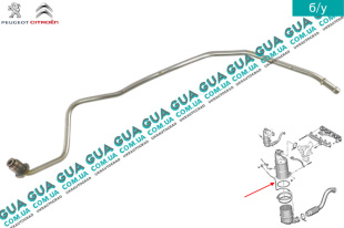 Трубка рециркуляции картерных газов ( шланг / патрубок )   