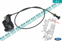 Замок / защелка спинки заднего сиденья ( фиксатор ) правый Ford / ФОРД ESCORT 1995-2002 / ЭСКОРТ 95-02 1.4 (1391 куб.см.)