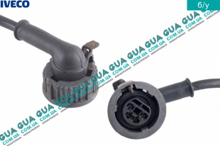 Фишка / разъем датчика спидометра ( датчика скорости / датчика тахографа )   