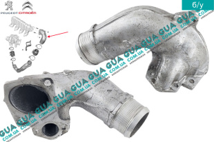 Патрубок интеркулера ( от радиатора к коллектору )   