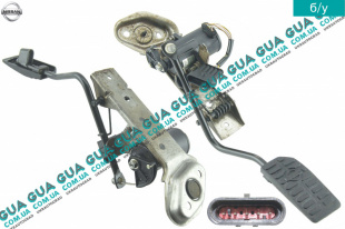 Педаль газа ( акселератор, потенциометр ) Nissan / НИССАН ALMERA N16 / АЛЬМЭРА Н16 2.2 DCI ( 2184 куб.см.)