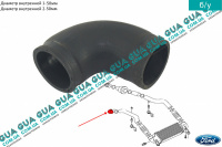 Патрубок интеркулера  от радиатора к коллектору