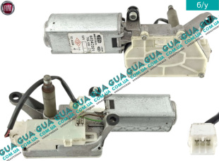 Моторчик стеклоочистителя задней двери / багажника / ляди ( электродвигатель дворника )   