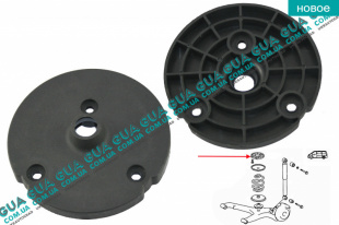 Опорная подушка задней пружины верхняя ( проставка / отбойник ) 1шт.   