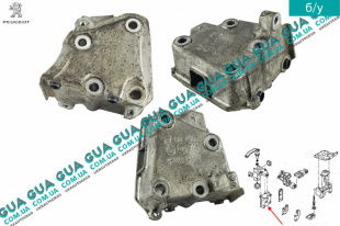 Кронштейн крепления двигателя правый   