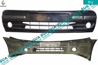 Бампер передний -05 ( лифтбек, под омыватели фар / протиовтуманки ) Renault / РЕНО LAGUNA II / ЛАГУНА 2 2.2DCI (2188 куб.см.),