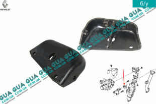 Кронштейн крепления турбины   