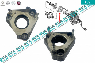 Привод /  флянец / ступица / муфта топливного насоса высокого давления ТНВД	   