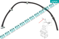 Трубка топливная обратки ( возвратка )  шланг форсунок Hyundai / ХЮНДАЙ SONATA V 2006- 2.0CRDi (1991 куб.см.)