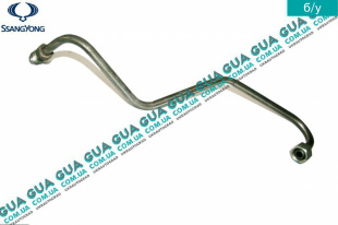 Трубка подачи масла в турбину   